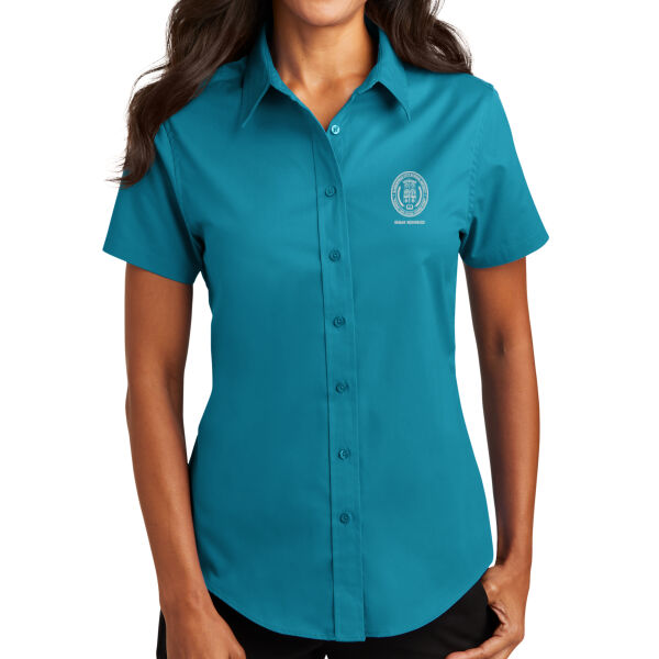L508 Ladies Short Sleeve Easy Care Shirt - (BCSD) Ladies Short Sleeve Easy Care Shirt Thumbnail