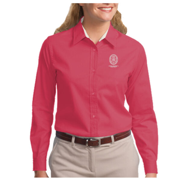 L608 Ladies Long Sleeve Easy Care Shirt - (BCSD) Ladies Long Sleeve Easy Care Shirt Thumbnail