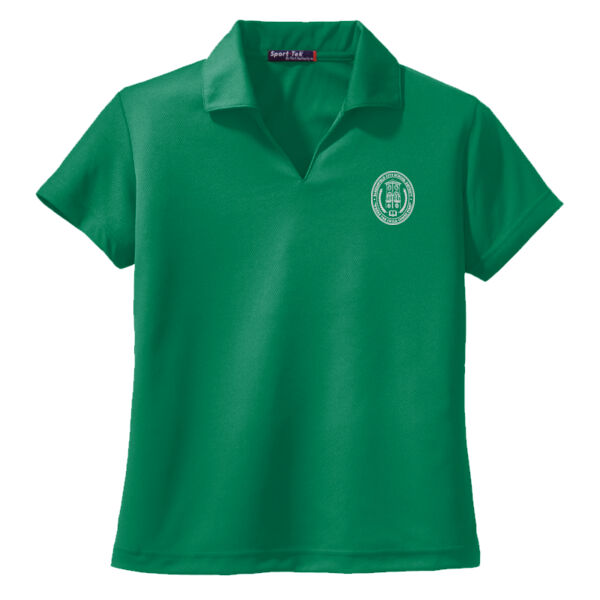L469 Ladies Dri-Mesh® V-Neck Polo - (BCSD) Ladies Dri Mesh® V Neck Polo Thumbnail