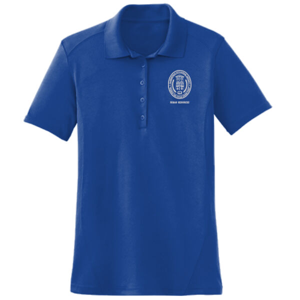 L475 with Human Resources emb lc - (BCSD) Ladies Dry Zone™ Raglan Accent Polo Thumbnail
