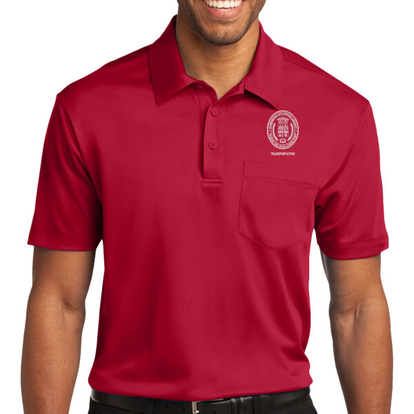 K540P Men's Silk Touch™ Performance Pocket Polo - (BCSD) Silk Touch™ Performance Pocket Polo Thumbnail
